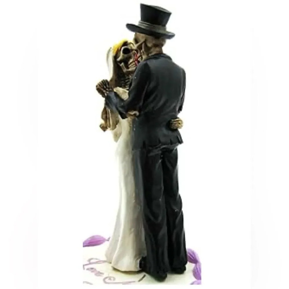 Wedding Skulls Collectible Figurine Statue Summit Collection cake topper - Picture 7 of 7